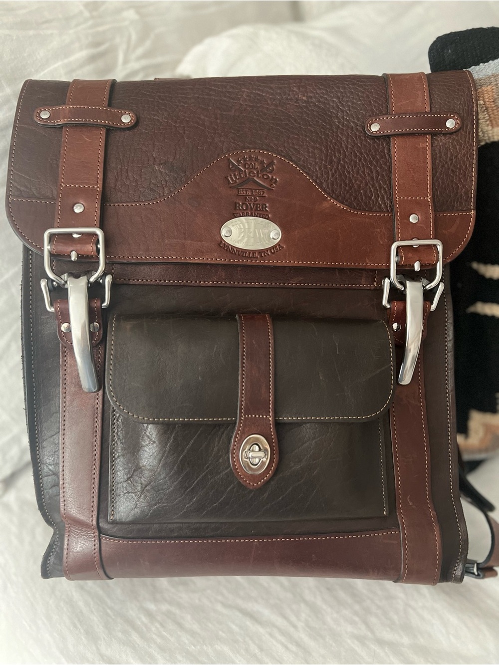 Colonel Littleton No. 9 Rover Backpack Buffalo Leather - Picture 15 of 16